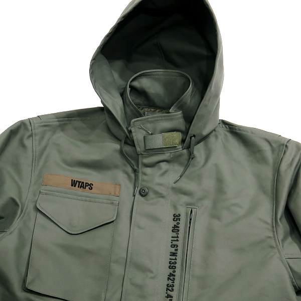 商品画像：WTAPS ダブルタップス 20AW WSFM/JACKET/COTTON.TWILL 202WVDT 2